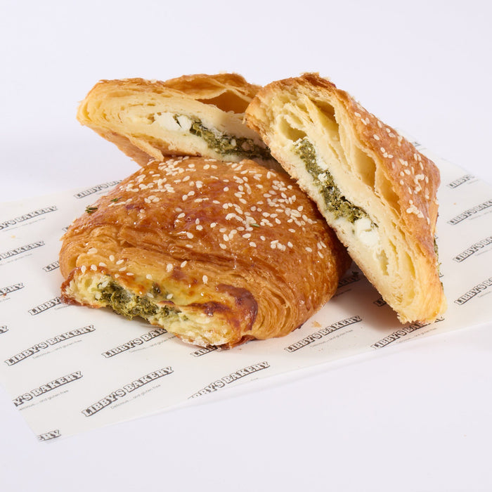 Libby's gluten free bakers spinach and cheese croissant 